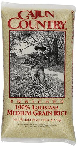 Cajun Country Medium Grain Rice 5 Pound