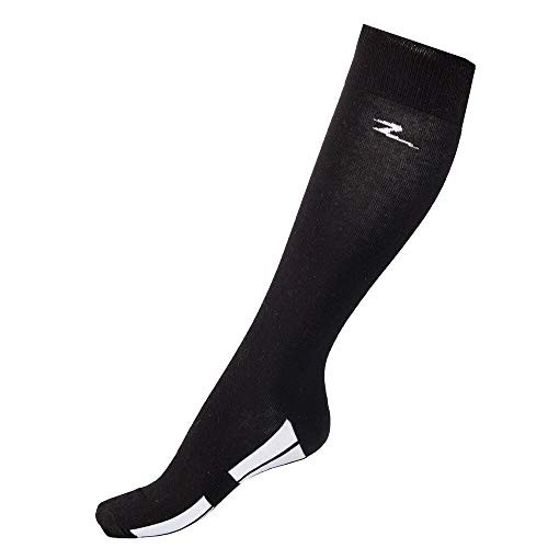HORZE Soft Comfort Coolmax High Knee Socks Black 10_5-14
