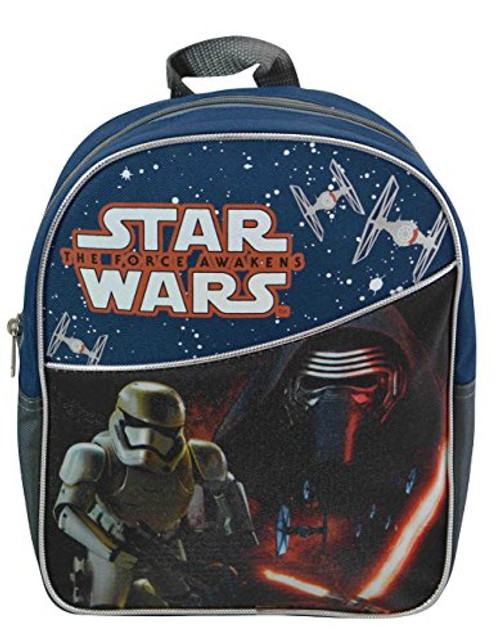 Star Wars Episode 7 The Force Awakens Backpack 11 - Blue Star Wars Episode 7 The Force Awakens Backpack 11 - Blue