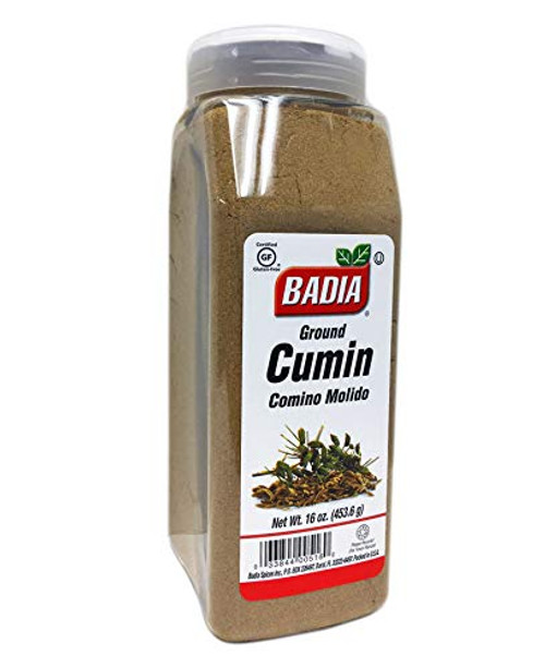 Badia 16 oz- Ground Cumin Seed PowderComino Molido en Polvo Kosher 16 Ounce Badia 16 oz- Ground Cumin Seed PowderComino Molido en Polvo Kosher 16 Ounce