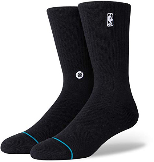 Stance Mens A558A20LOG Logoman ST Crew Sock Black - Medium Stance Mens A558A20LOG Logoman ST Crew Sock Black - Medium