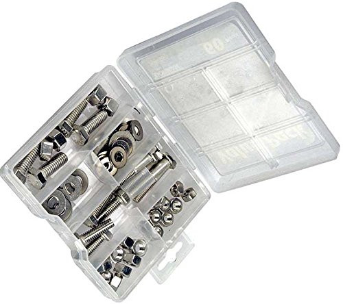 APDTY 800611 Stainless Steel Hardware Value Pack- Skus 9-60 Pieces