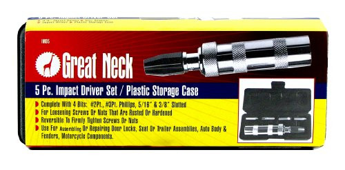 GreatNeck IMD5 Impact Driver W/4 Bits