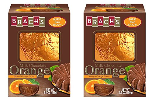Brachs Candy Premium Milk Chocolate Orange Ball 5_5 Ounces Pack of 2 Brachs Candy Premium Milk Chocolate Orange Ball 5_5 Ounces Pack of 2