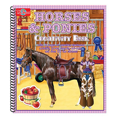 T.S. Shure Horse & Ponies Creativity Book