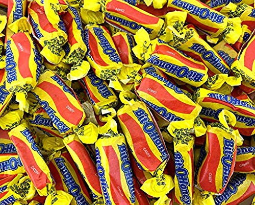 Sunny Island Bit-O-Honey Candy Honey-Flavored Taffy with Almond Gluten-Free 2 Pounds Bag