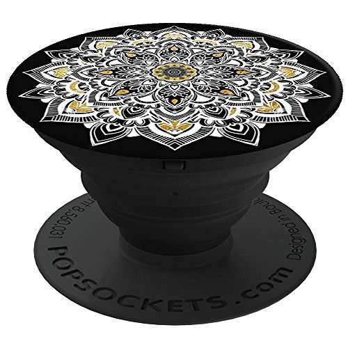 PopSockets Collapsible Grip  and  Stand for Phones and Tablets - Golden Lace
