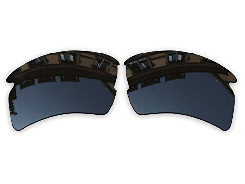 Vonxyz Lenses Replacement for Oakley Flak 2_0 XL OO9188 Sunglass - Stealth Black Polarized