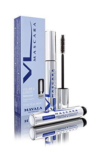 Mavala Mascara Volume  and  Length Waterproof Black 0_32 Ounce