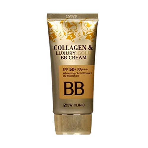 3W CLINIC Collagen  and  Luxury Gold BB Cream 50ml  1_69oz SPF50 PA