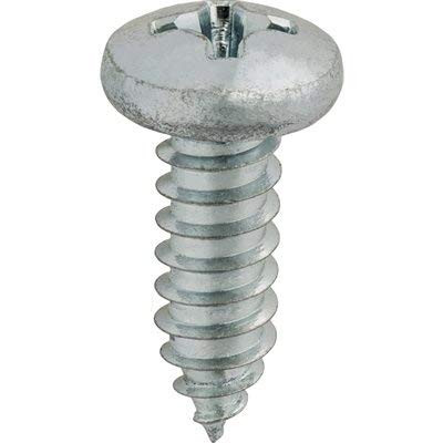 BoltmanShop 14 X 34 Phillips Pan Hd Tap Screw Zinc 100pkg