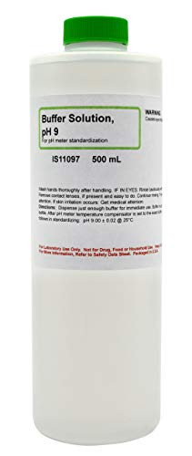 9_00 pH Standard Buffer Solution 1L  Excellent for Chemistry  and  Biochemistry Experiments - The Curated Chemical Collection by Innovating Science