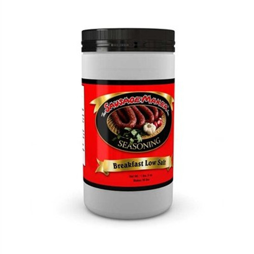 The Sausage Maker - Low Salt Breakfast Sausage Seasoning 1 lb_ 8 oz_ The Sausage Maker - Low Salt Breakfast Sausage Seasoning 1 lb_ 8 oz_
