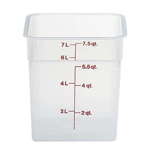 Cambro 8SFSPP190 8 qt Polypropylene Food Storage Container - CamSquare
