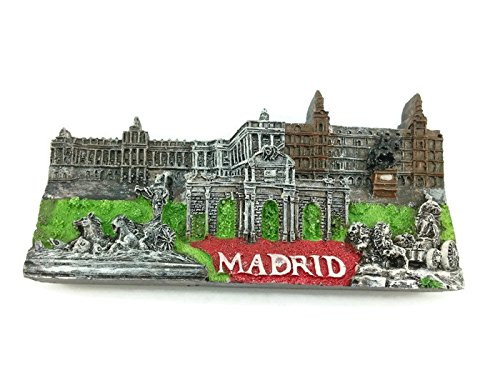 MADRID Spain Souvenir Collection 3D Fridge Refrigerator Magnet Hand Made Resin MADRID Spain Souvenir Collection 3D Fridge Refrigerator Magnet Hand Made Resin