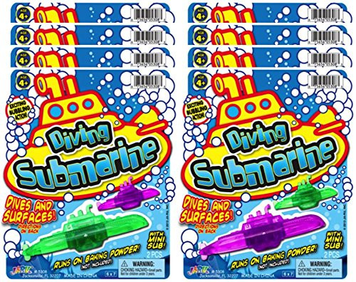 Ja-Ru Diving Submarine Party Favor Bundle Pack