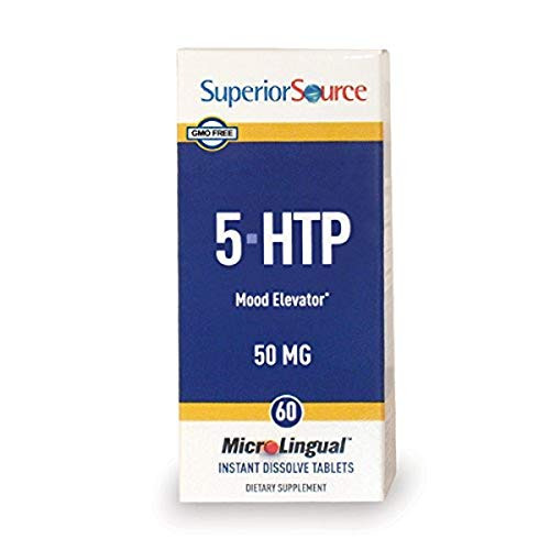 Superior Source 5-HTP Nutritional Supplements 50 mg 60 Count Superior Source 5-HTP Nutritional Supplements 50 mg 60 Count