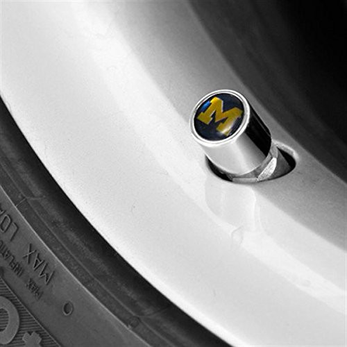 NCAA Tire Valve Stem Covers 12 Inch Michigan Wolverines