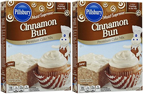 Pillsbury Moist Supreme Premium Cake Mix-Cinnamon Bun-15_25 Oz-2 Pack