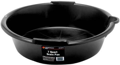 Performance Tool W4070 Drain Pan 7 Quart Capacity