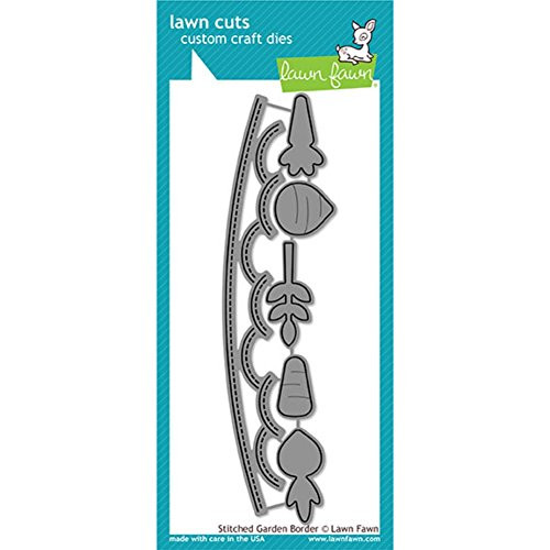 Lawn Fawn Lawn Cuts Custom Craft Die LF1618 Stitched Garden Border Lawn Fawn Lawn Cuts Custom Craft Die LF1618 Stitched Garden Border