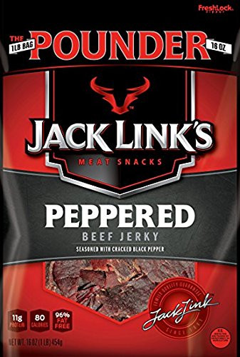 Jack Links Jerky Peppered 16 Ounce