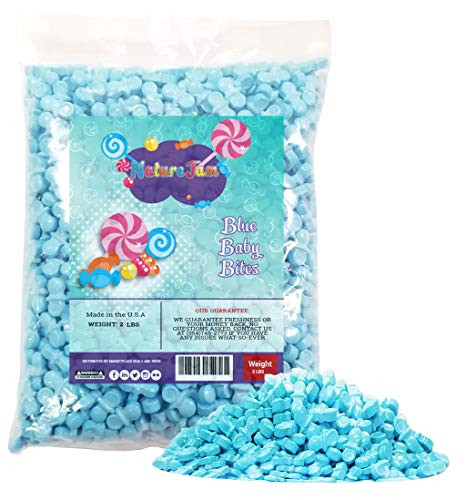 Blue Baby Pacifier Hard Candy-2 Pounds BULK Bag-Dextrose Hard Candy For Gender Reveal and Baby Showers