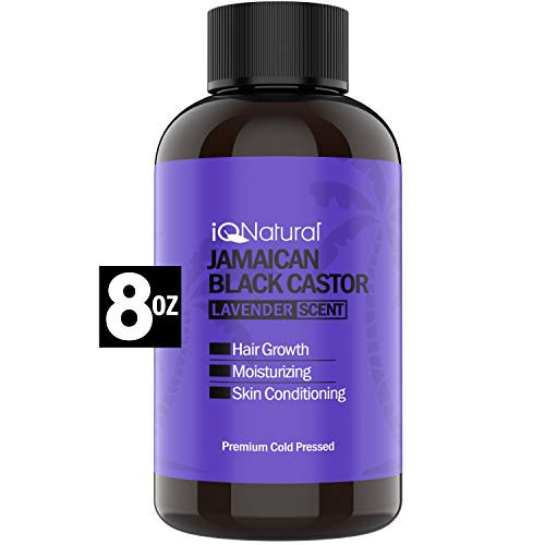 Jamaican Black Castor Oil for Hair Growth and Skin Conditioning - 100% Cold-Pressed 8oz by IQ Natural Jamaican Black Castor Oil for Hair Growth and Skin Conditioning - 100% Cold-Pressed 8oz by IQ Natural