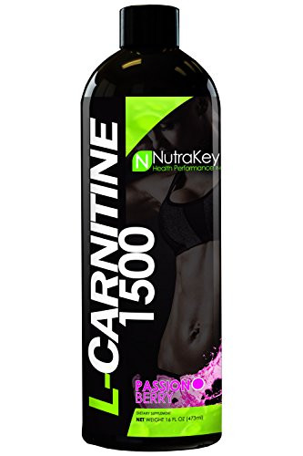 NutraKey Liquid L-Carnitine Berry Flavor 16 Fl Oz