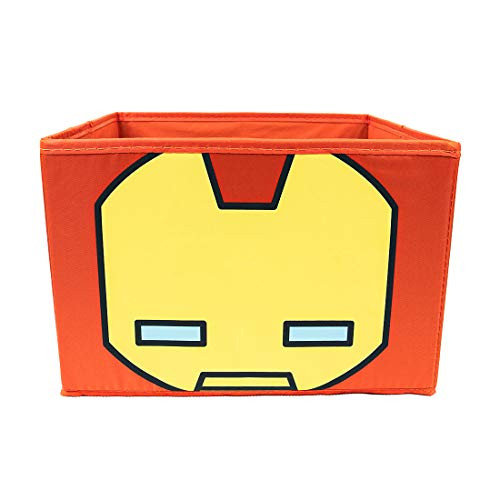 MINISO Marvel Storage Organizer Storage Box with Fabric Clothing Storage Basket BinsIron Man