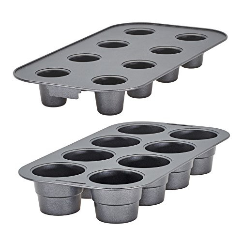 Baker's Advantage Fillables 2-Piece Non-Stick 8-Cup Cake Cone Pan