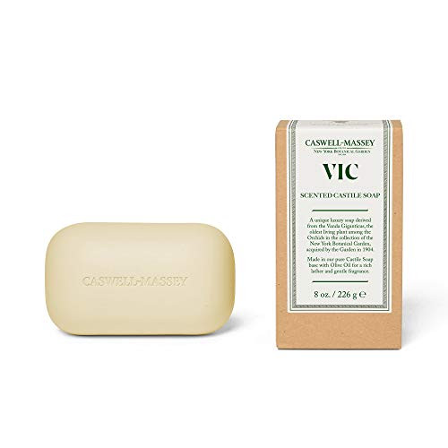 Caswell-Massey NYBG VIC Mens Castile Bar Soap 8 oz Soap