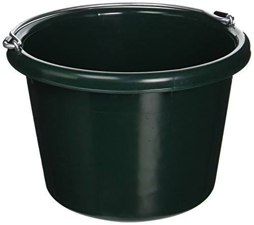 FORTEX INDUSTRIES 380568 Utility Pail Dark Green 8 Quart