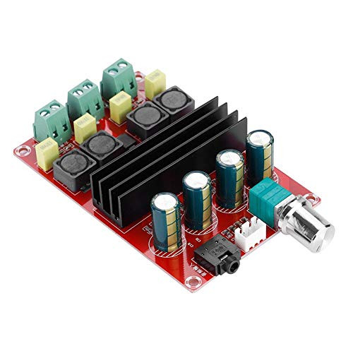 High Power Digital Amplifier Board Double Channel Power Amplifier Board 12-24V 2×100W TPA3116 Amplifier Board High Power and Low Heat High Power Digital Amplifier Board Double Channel Power Amplifier Board 12-24V 2×100W TPA3116 Amplifier Board High Power and Low Heat