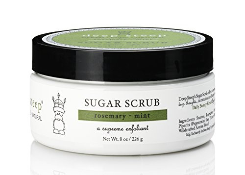 Deep Steep Sugar Scrub Rosemary Mint 8 Ounce Deep Steep Sugar Scrub Rosemary Mint 8 Ounce