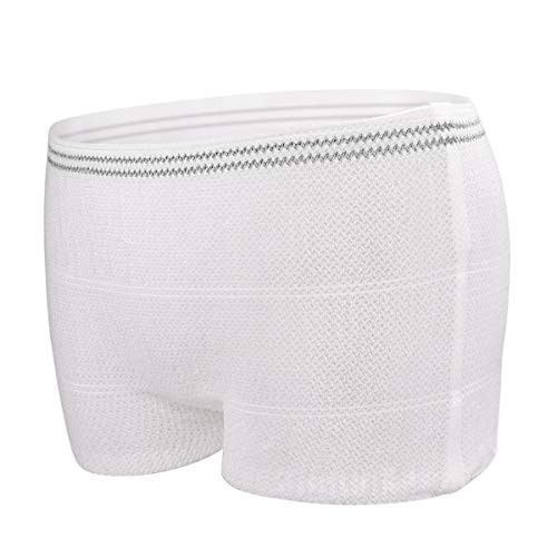 Carer Mesh Postpartum Underwear C-Section Recovery Maternity Women Disposable Knit Panties Briefs BreathableLightweight Large 10PCS