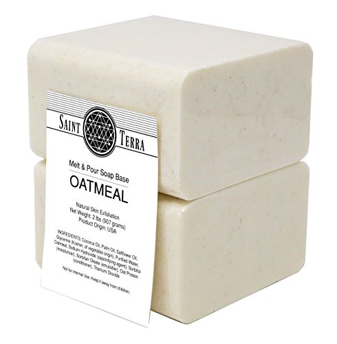 Saint Terra - Oatmeal Melt  and  Pour Soap Base 2 Pounds