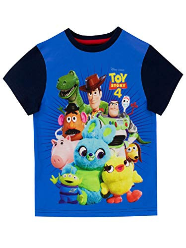 Disney Boys Toy Story T-Shirt Blue Size 6