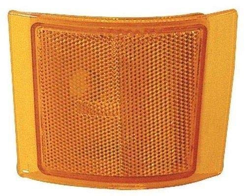 Go-Parts - for 1994 - 2000 Chevrolet Tahoe Side Marker Light Assembly  Lens Cover - Front Right Passenger Side - Z71 5977738 GM2551144 Replacement 1995 1996 1997 1998 1999