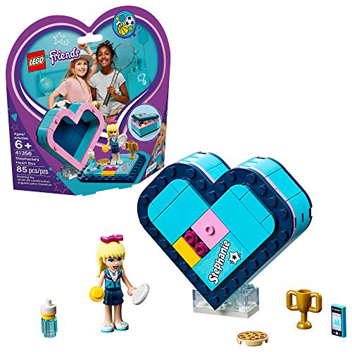LEGO Friends Stephanies Heart Box 41356 Building Kit 85 Pieces Discontinued by Manufacturer