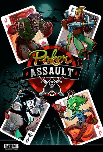 Cryptozoic Entertainment Poker Assault Card Game