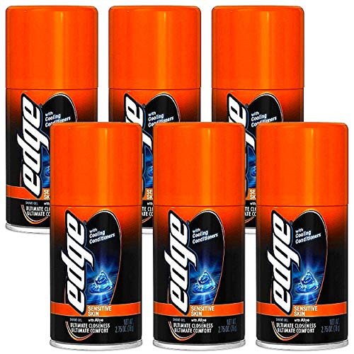 Edge Shave Gel Trial Size 2_75z Edge Shave Gel Trial 2_75z Pack of 6