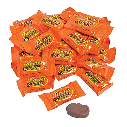 Reeses Peanut Butter Pumpkins for Halloween - 30 Pack - Trick or Treat Candy