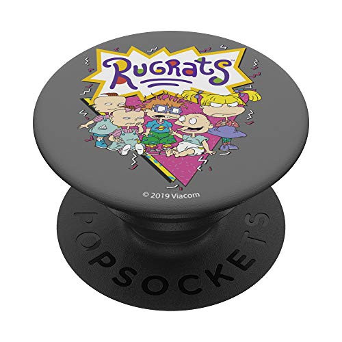 RugRats Retro Full Cast Portrait Logo PopSockets Grip and Stand for Phones and Tablets