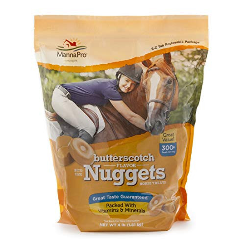 Manna Pro Butterscotch Bite Size Nuggets 4 Lb