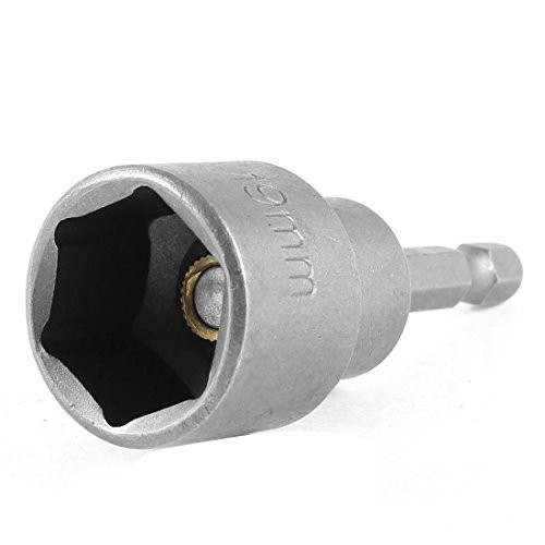 Utoolmart 14 Quick-Change Hex Shank 19mm Nut Setter Driver Drill Bit 65mm Length Metric No-magnetic 3 Pcs