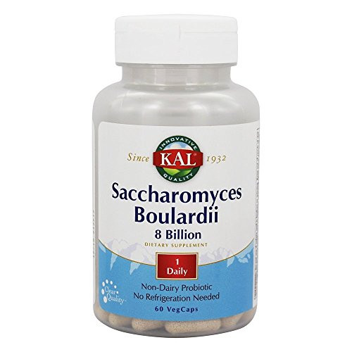 Kal Saccharomyces Boulardii Capsules 60 Count