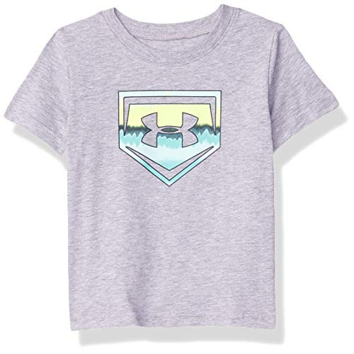 Under Armour Boys UA Ombre Home Plate SS Moderate Gray 6