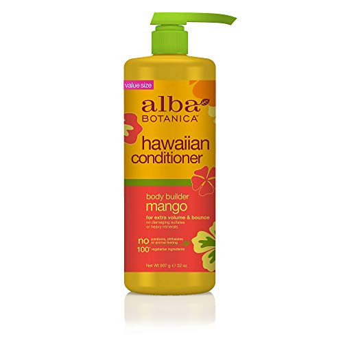 Alba Botanica Body Builder Mango Hawaiian Conditioner, 32 oz.