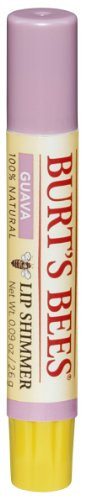 Burts Bees 100% Natural Moisturizing Lip Shimmer Guava - 4 Tubes